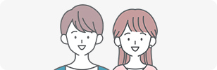 男性と女性のイラスト